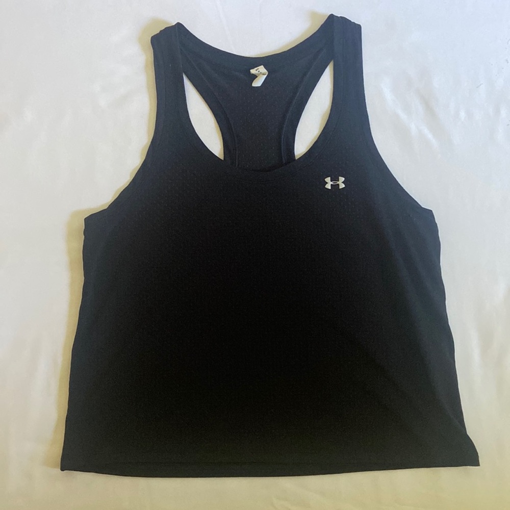Under Armor black workout tank top